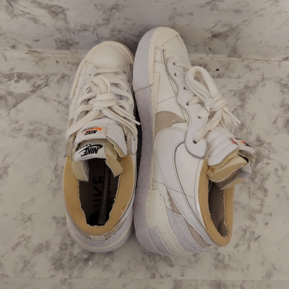 Pre-owned 2021 nike x sacai blazer low - Picture 6 of 9